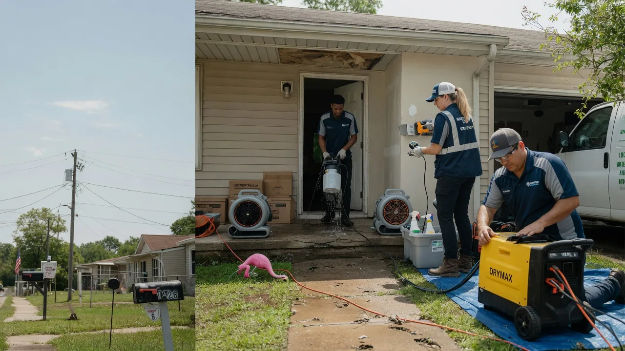 Storm Damage Water Removal in Utica, KS near me